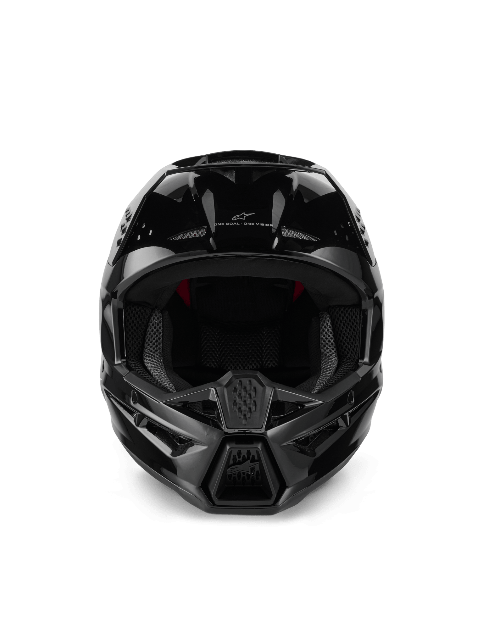 Alpinestars S - M3 Solid Helmet ECE 22.06 Black Glossy - MxProStoreParts