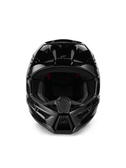 Alpinestars S - M3 Solid Helmet ECE 22.06 Black Glossy - MxProStoreParts