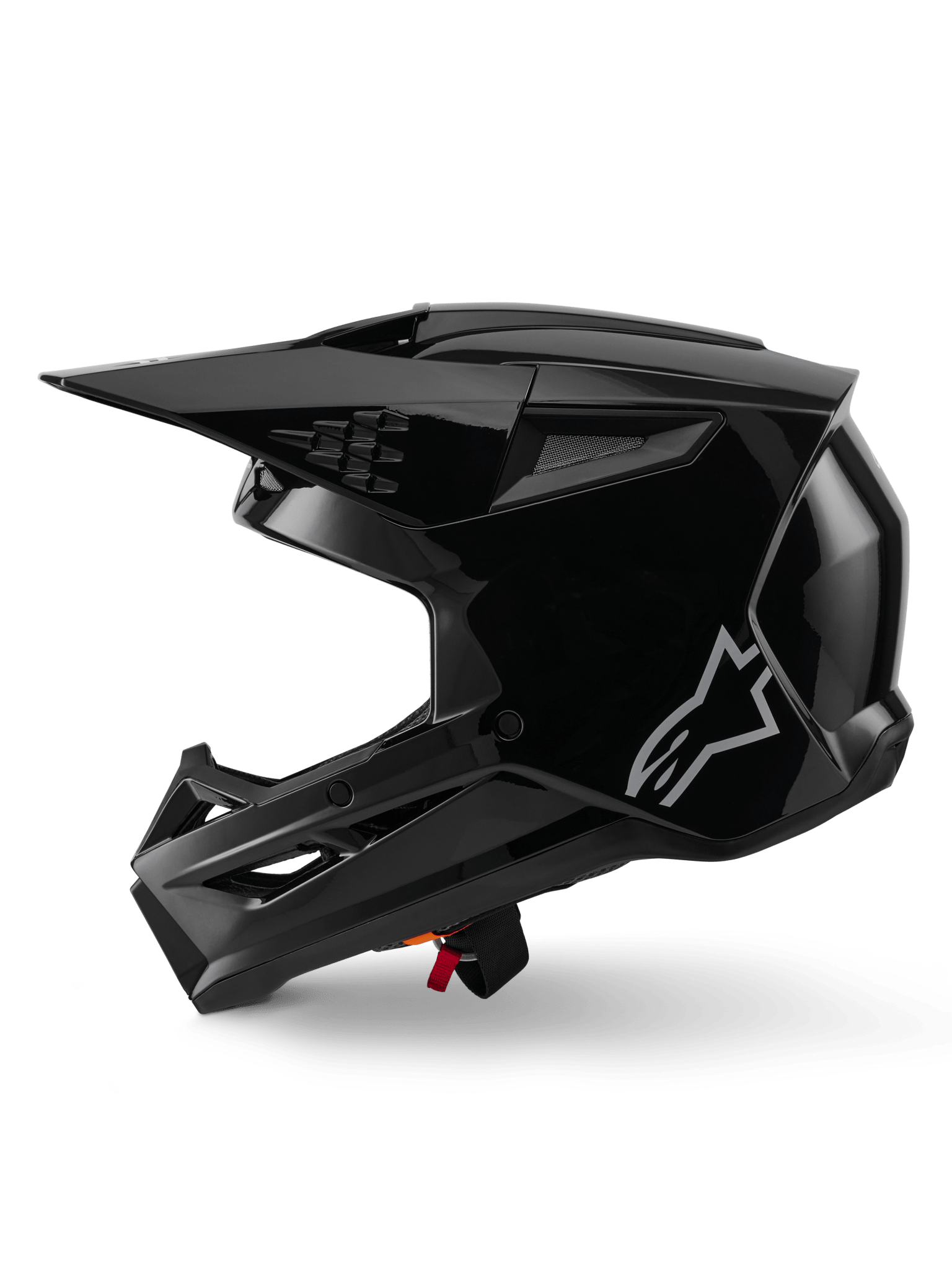 Alpinestars S - M3 Solid Helmet ECE 22.06 Black Glossy - MxProStoreParts