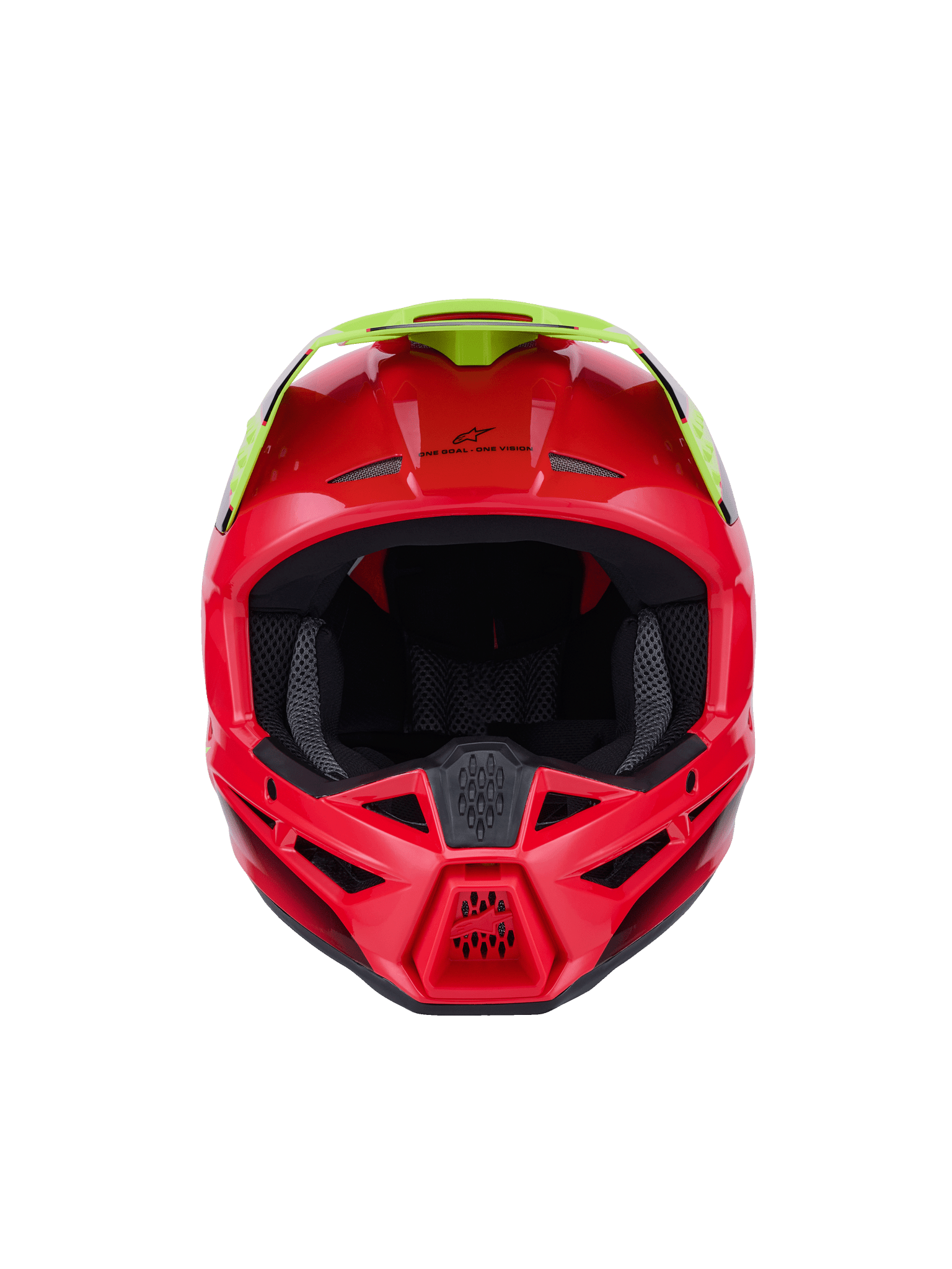 Alpinestars S - M3 Fray Helm ECE 22.06 Fluo Black Glossy - MxProStoreParts