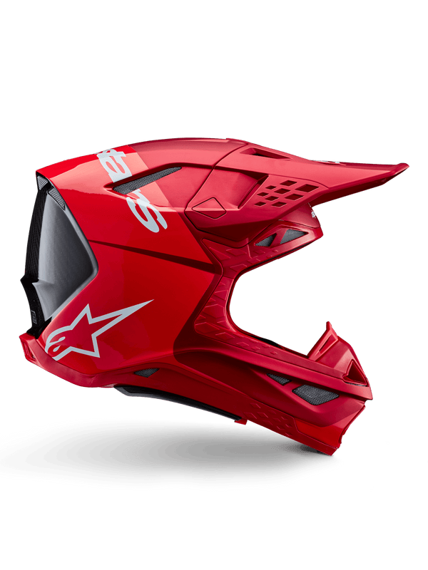 Alpinestars Supertech M10 Flood Helm ECE 22.06 Rood Fluor Rood - MxProStoreParts