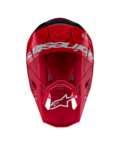 Alpinestars Supertech M10 Flood Helm ECE 22.06 Rood Fluor Rood - MxProStoreParts