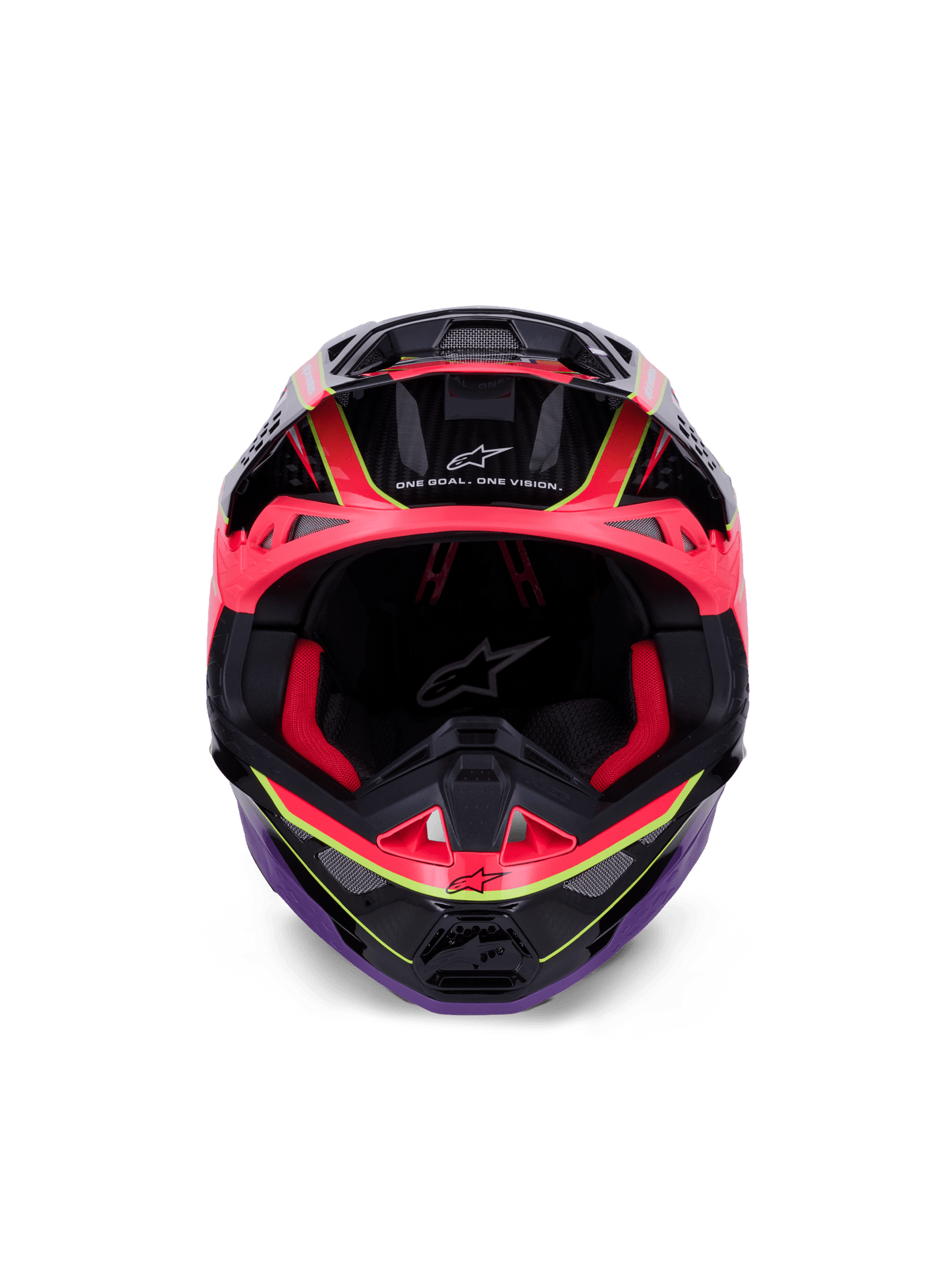 Alpinestars Supertech M10 Era Helm Carbon MIPS Pink Violet Fluo - MxProStoreParts