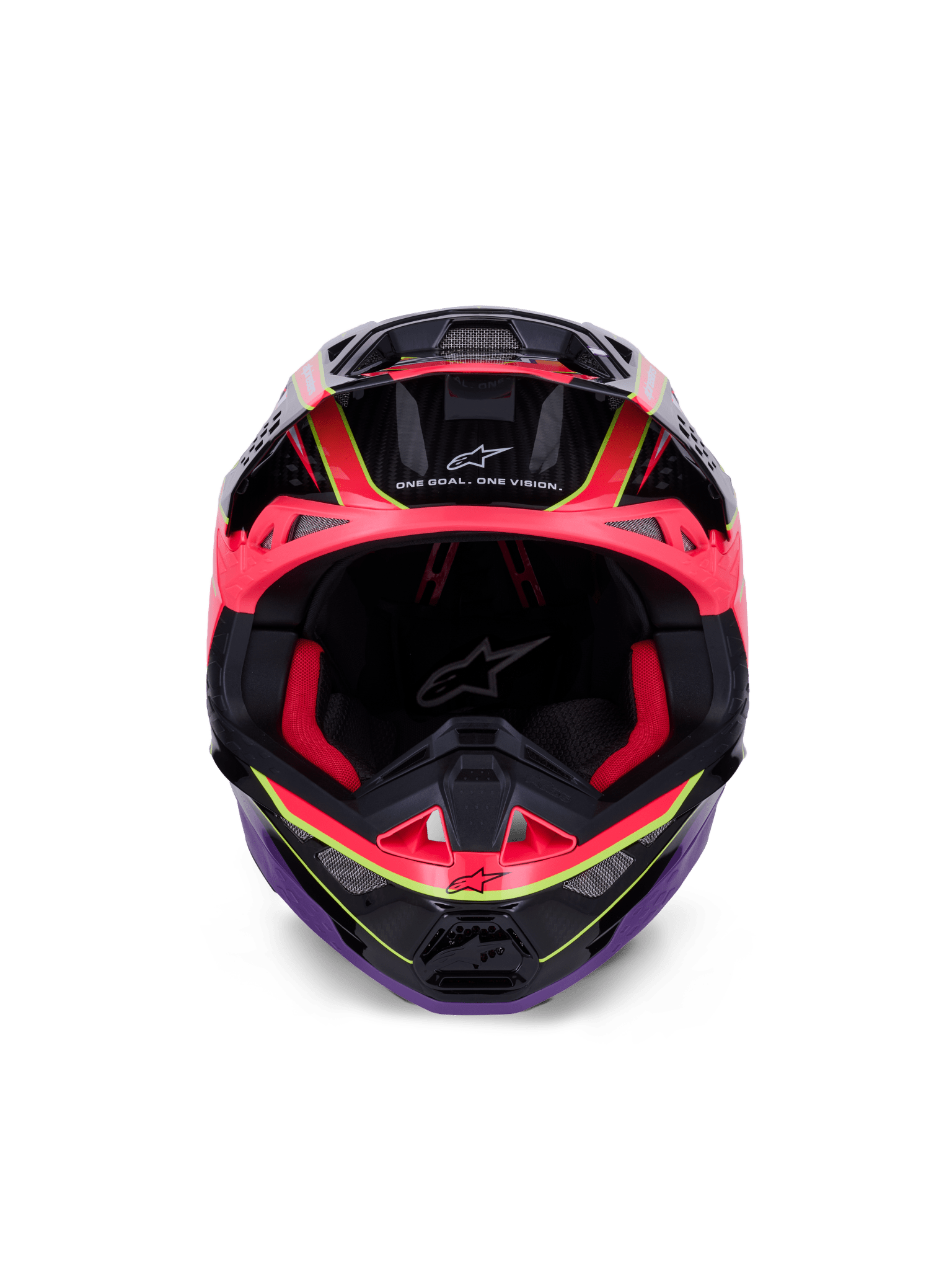 Alpinestars Supertech M10 Era Helm Carbon MIPS Pink Violet Fluo - MxProStoreParts