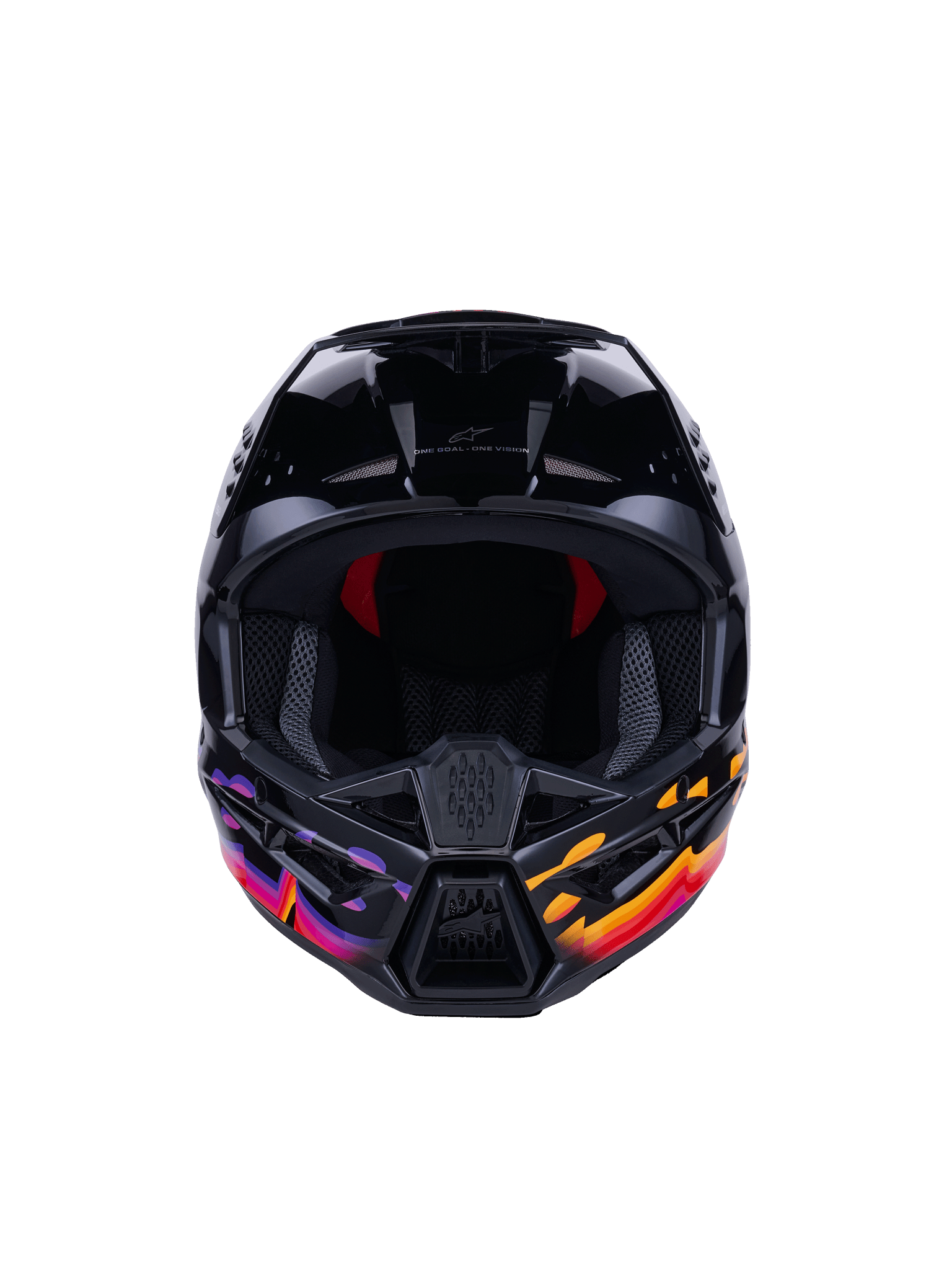 Alpinestars S - M3 Force OCD Helm ECE 22.06 Schwarz glänzend - MxProStoreParts