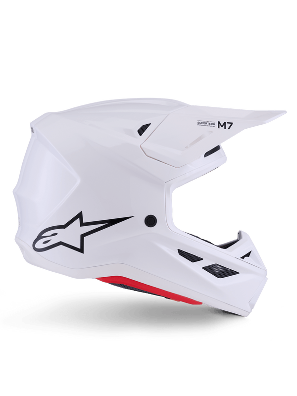 Alpinestars S - M7 Solid Helmet Off‑Road White Glossy ECE 22.06 - MxProStoreParts