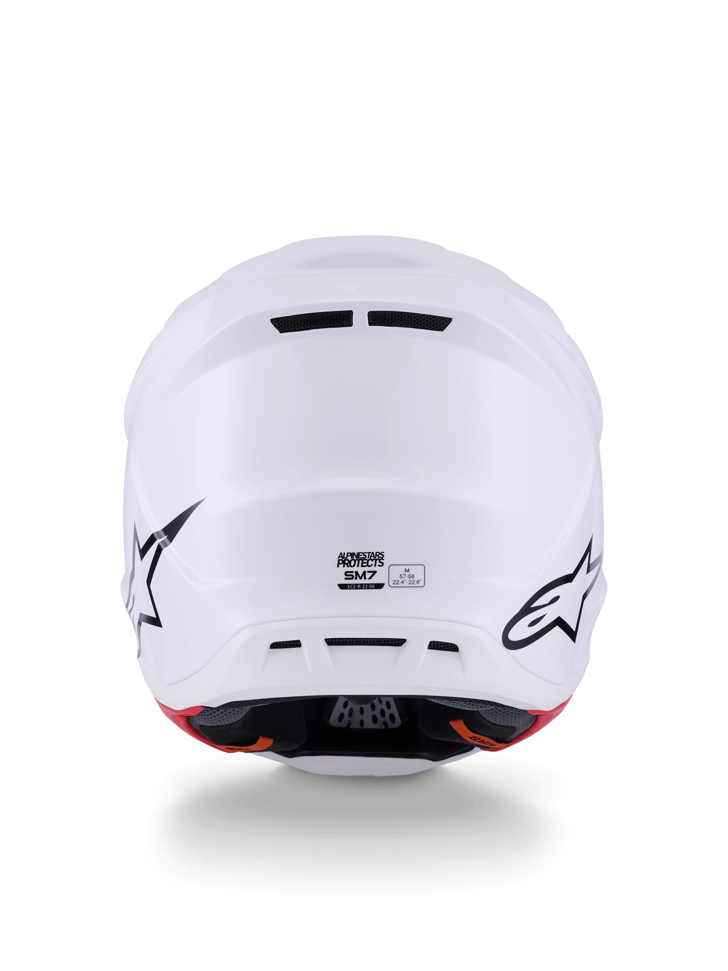 Alpinestars S - M7 Solid Helmet Off‑Road White Glossy ECE 22.06 - MxProStoreParts
