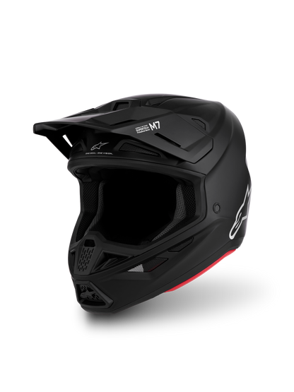 Alpinestars S-M7 Solid Helm ECE 22.06 2027 Zwart Mat