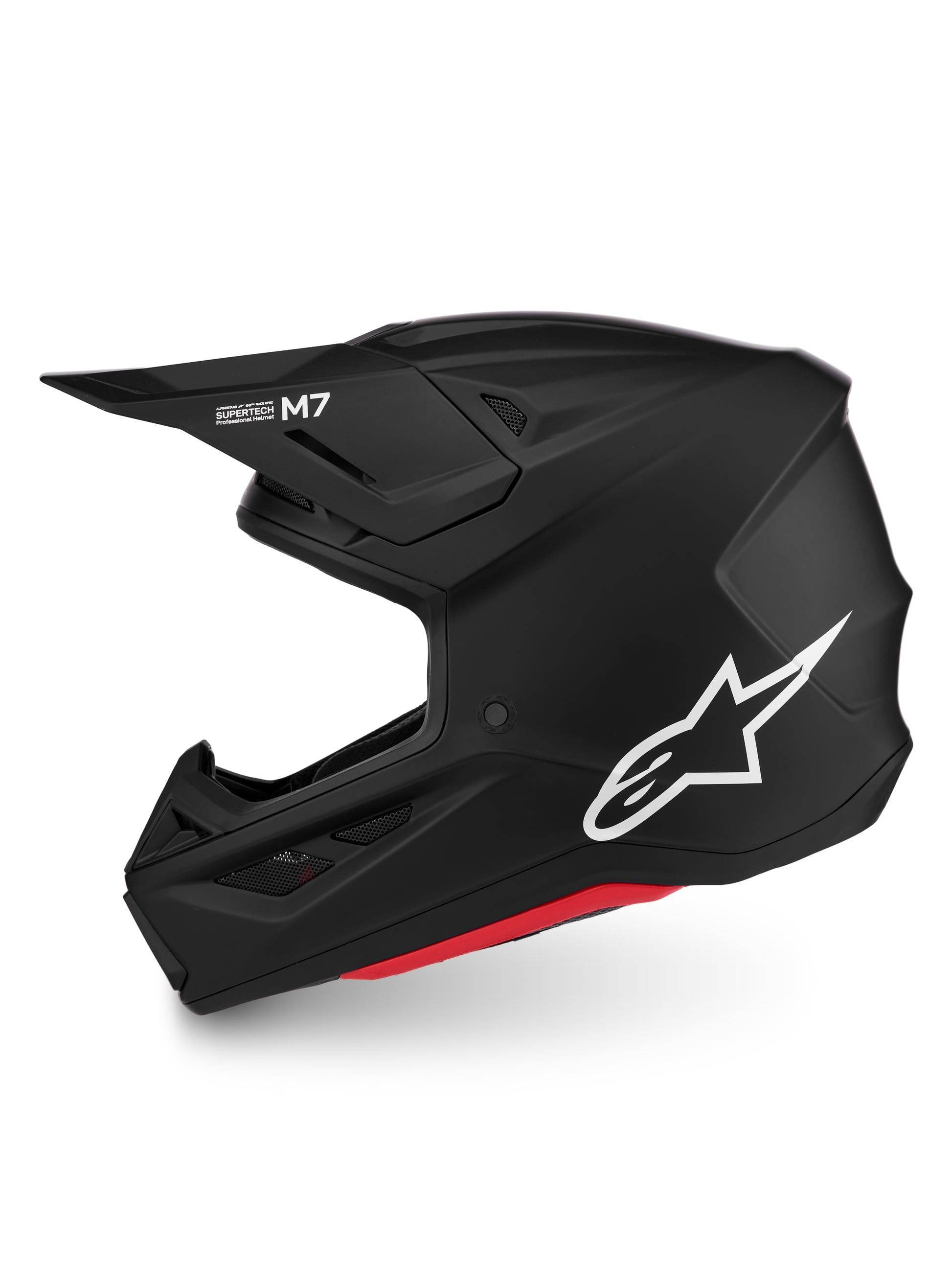 Alpinestars S-M7 Solid Helm ECE 22.06 2027 Zwart Mat