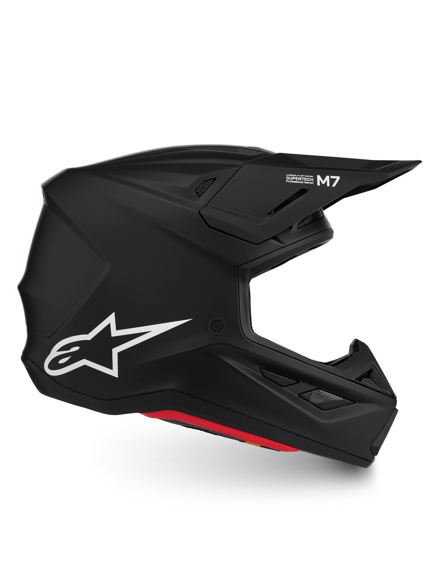Alpinestars S-M7 Solid Helm ECE 22.06 2027 Zwart Mat