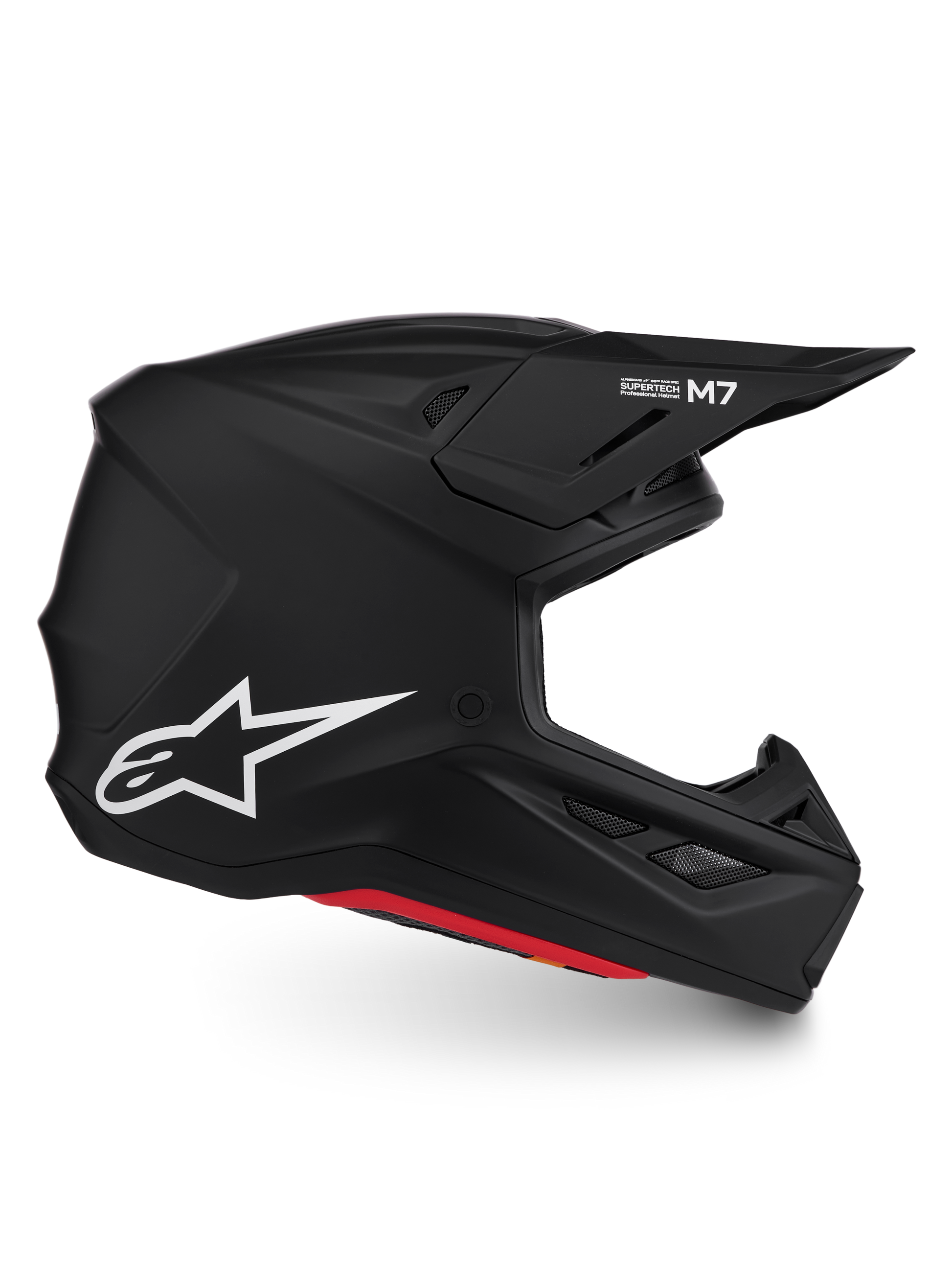 Alpinestars S-M7 Solid Helm ECE 22.06 2027 Zwart Mat