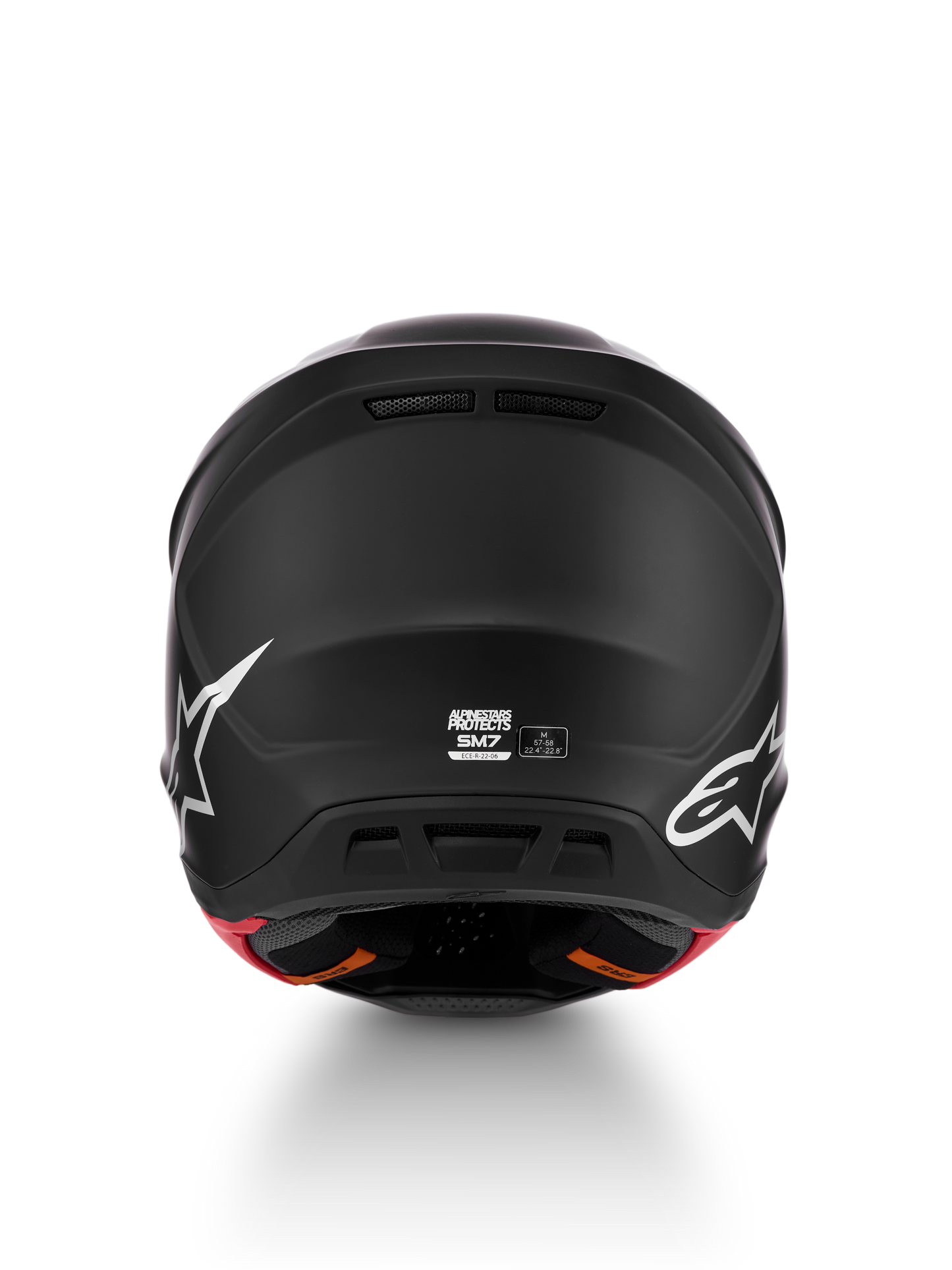 Alpinestars S-M7 Solid Helm ECE 22.06 2027 Zwart Mat