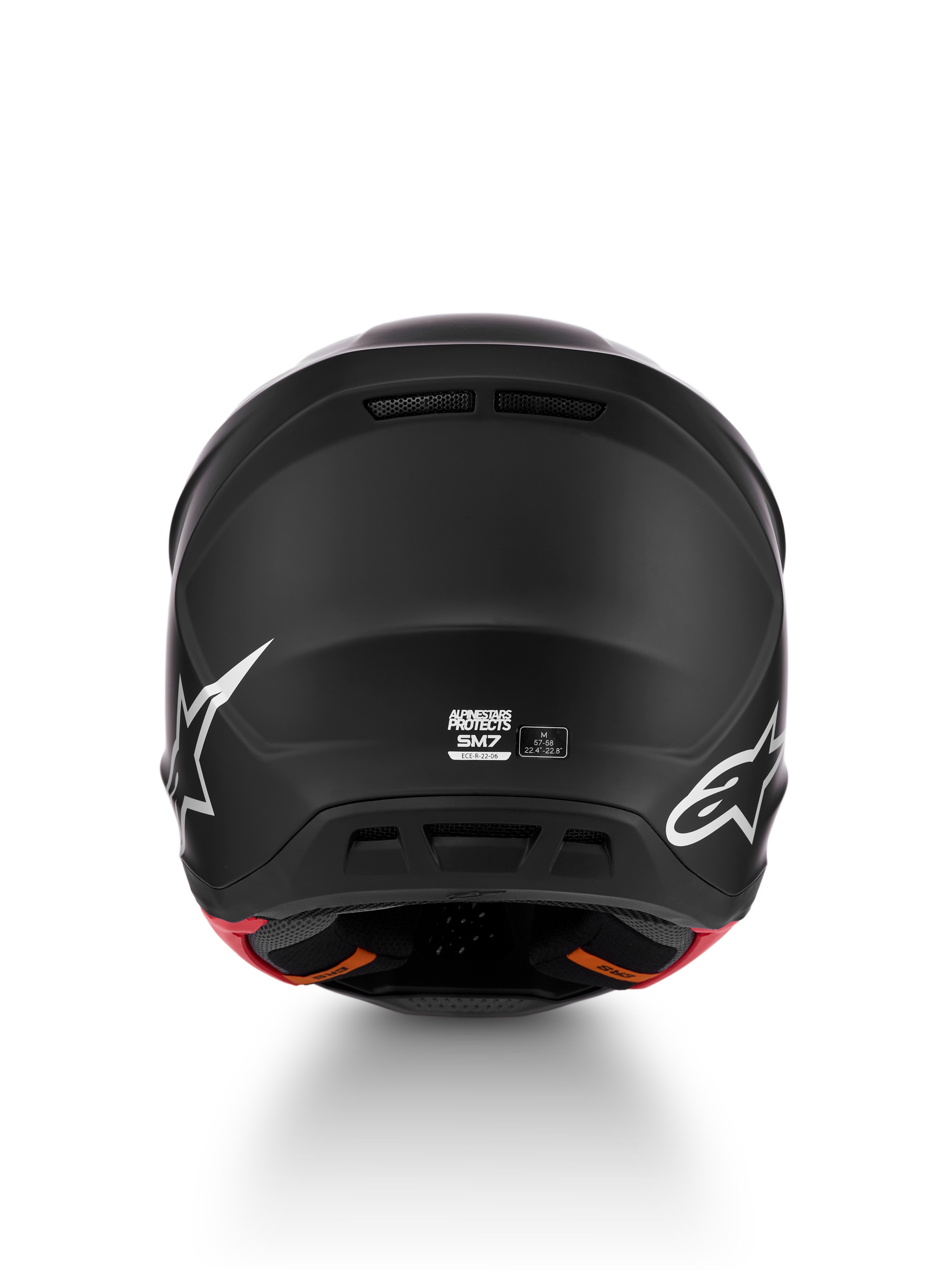 Alpinestars S-M7 Solid Helm ECE 22.06 2027 Zwart Mat