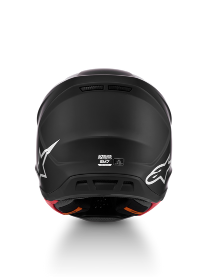 Alpinestars S-M7 Solid Helm ECE 22.06 2027 Zwart Mat