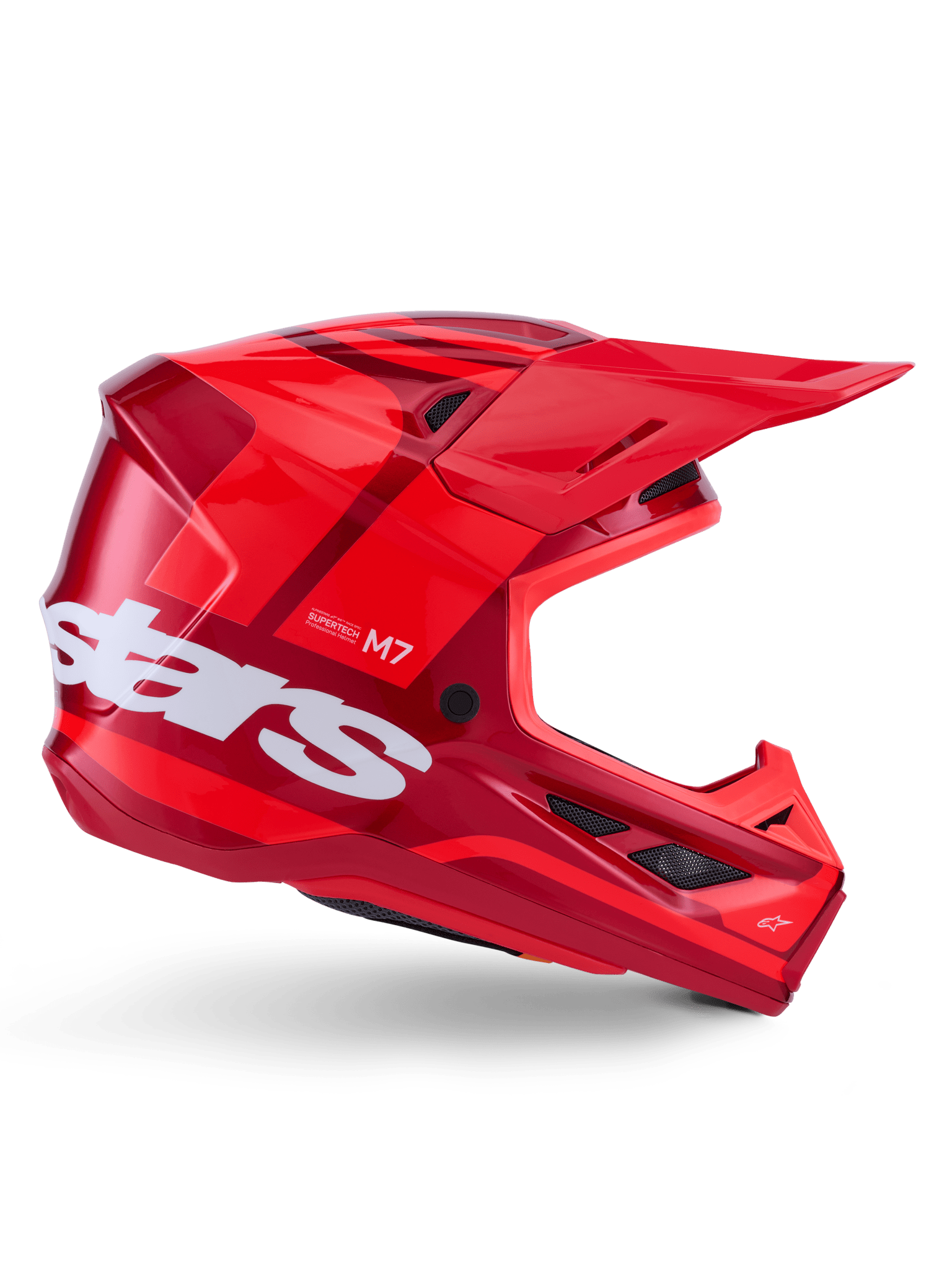 Alpinestars S - M7 Core Off‑Road Helm ECE 22.06 glänzend rot - MxProStoreParts