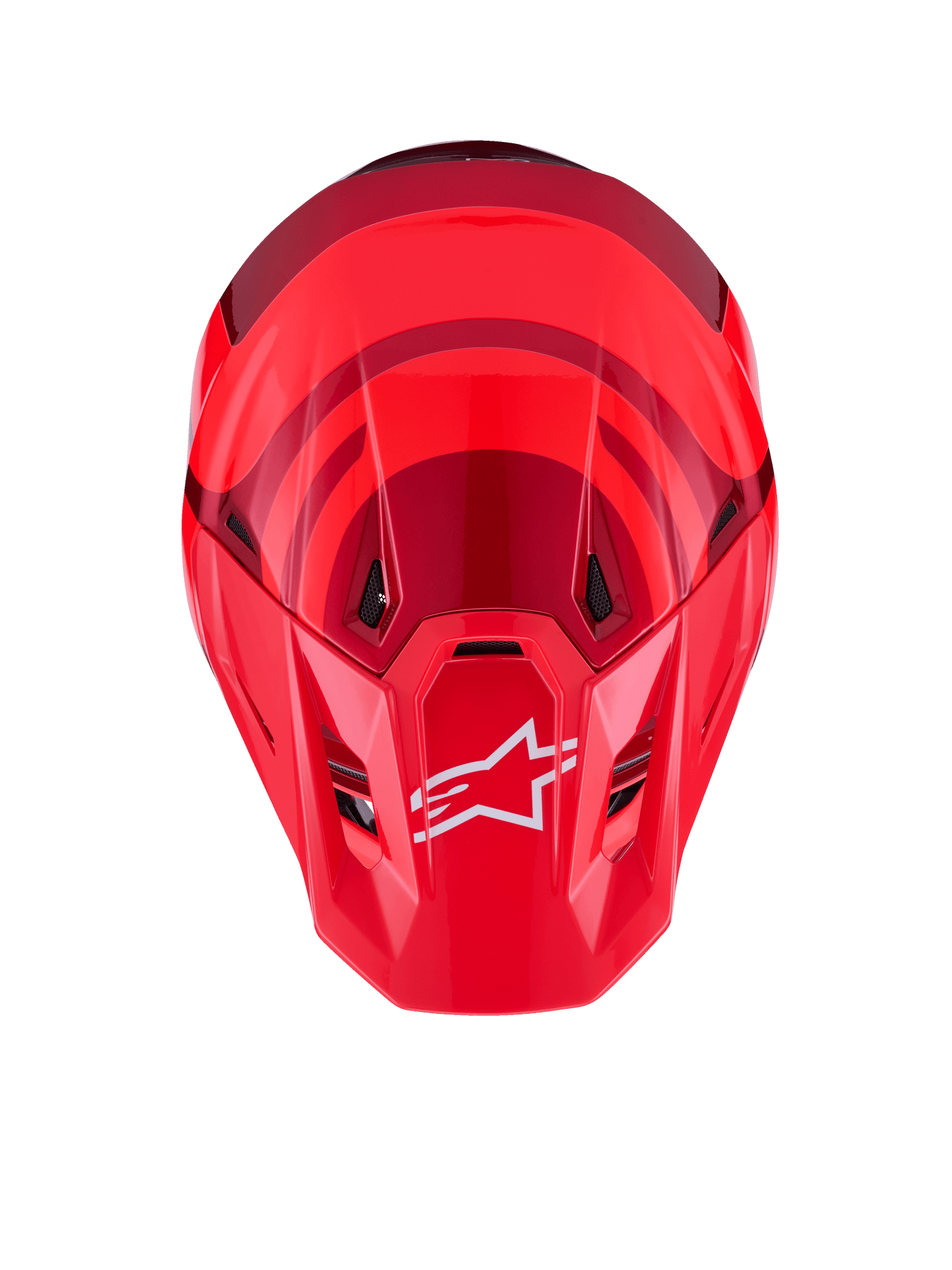 Alpinestars S-M7 Core Off-Road Helm ECE 22.06 glänzend rot - MxProStoreParts