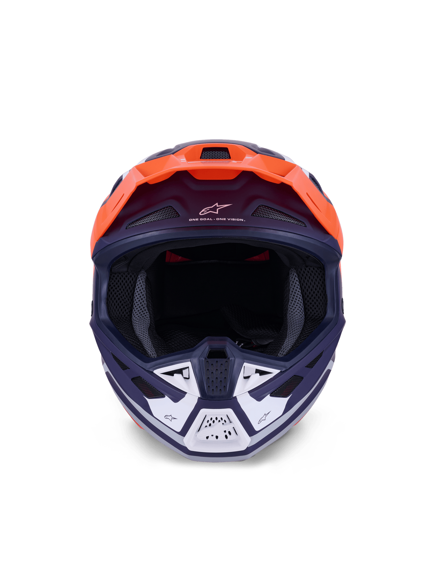 Alpinestars S - M7 Core Helm ECE 22.06 Orange Blau Matt - MxProStoreParts