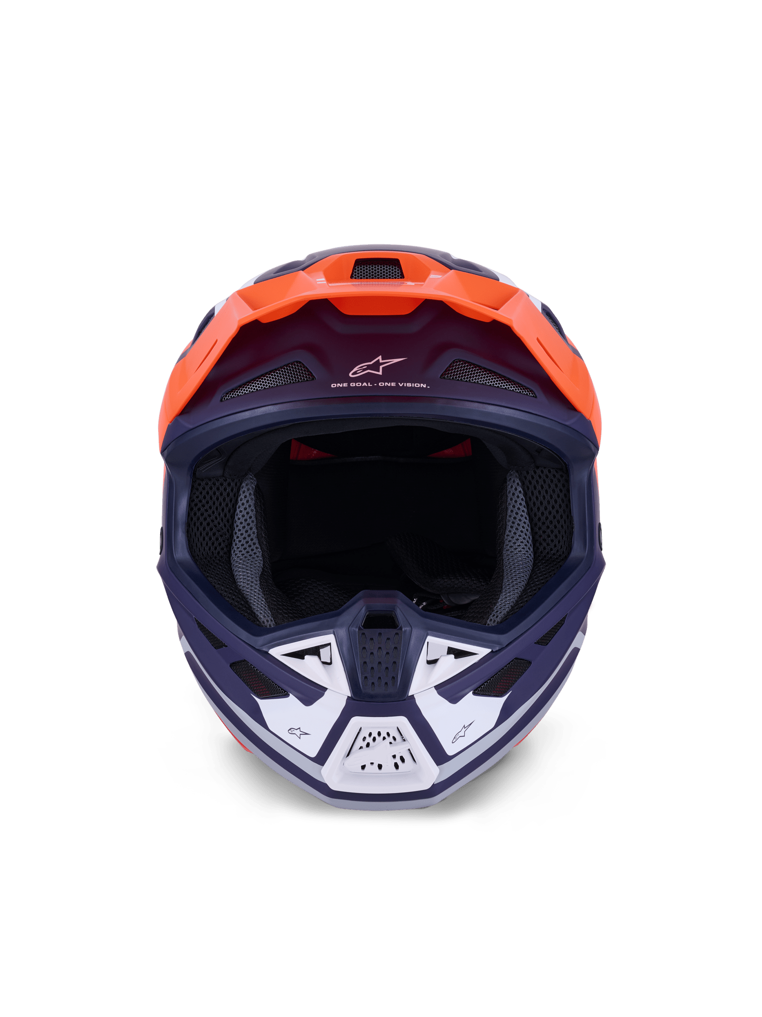 Alpinestars S - M7 Core Helm ECE 22.06 Orange Blau Matt - MxProStoreParts