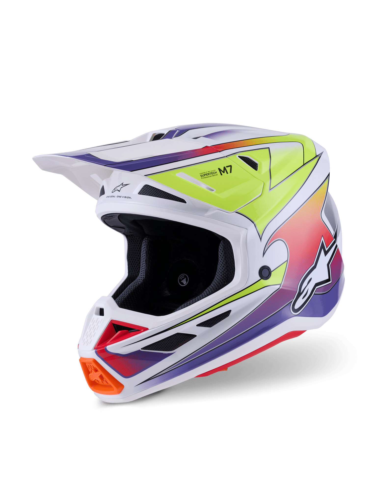 Alpinestars S - M7 Fuse Motocross Helm ECE 22.06 Glänzend - MxProStoreParts