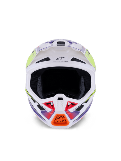 Alpinestars S-M7 Fuse Motocross-Helm ECE 22.06 Glänzend – MxProStoreParts