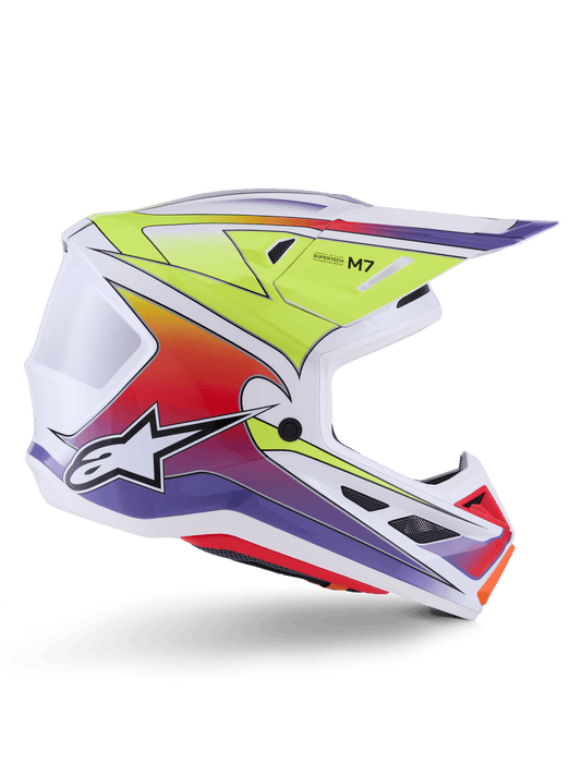 Alpinestars S - M7 Fuse Motocross Helm ECE 22.06 Glossy - MxProStoreParts