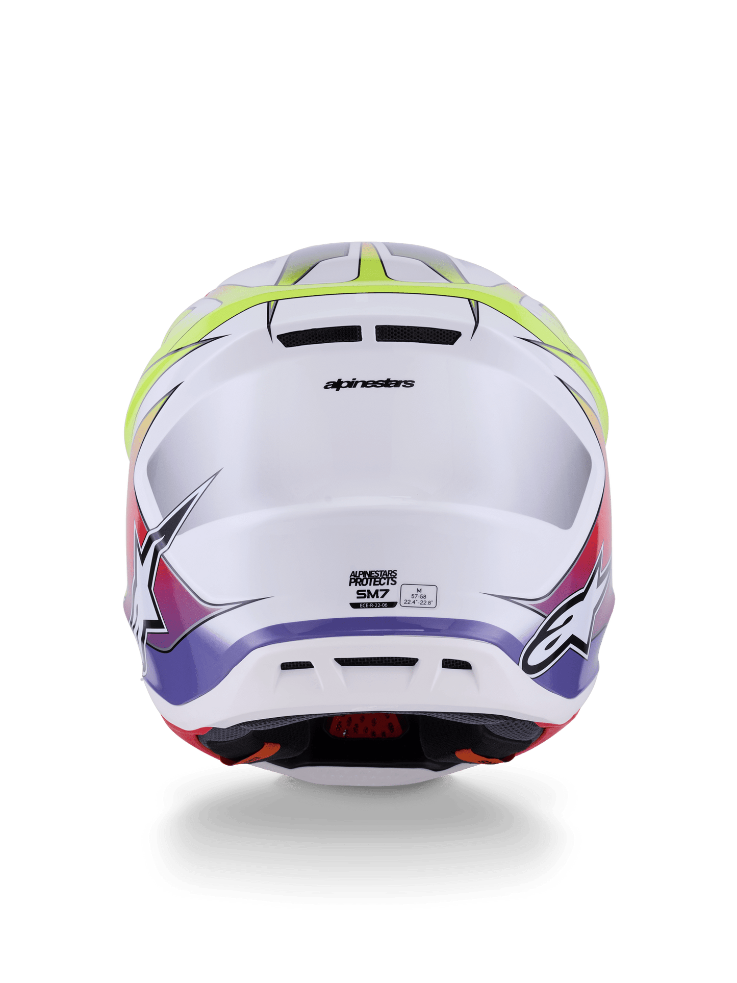 Alpinestars S - M7 Fuse Motocrosshelm ECE 22.06 Glänzend - MxProStoreParts