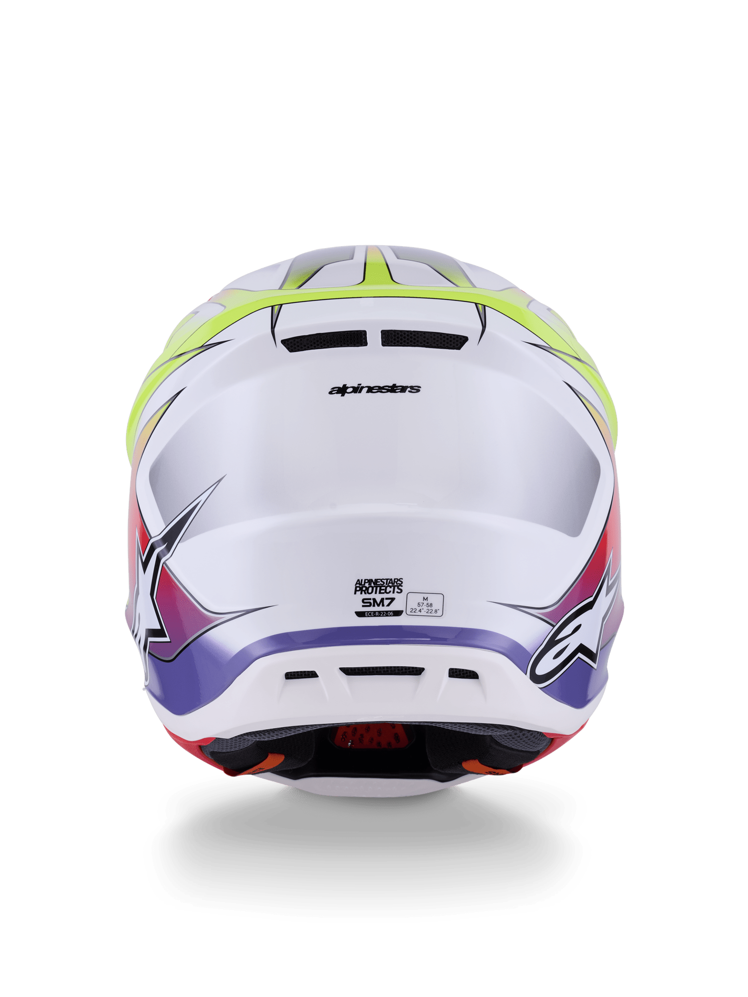 Alpinestars S - M7 Fuse Motocrosshelm ECE 22.06 Glänzend - MxProStoreParts