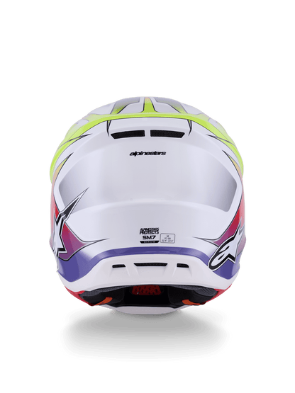 Alpinestars S - M7 Fuse Motocrosshelm ECE 22.06 Glänzend - MxProStoreParts