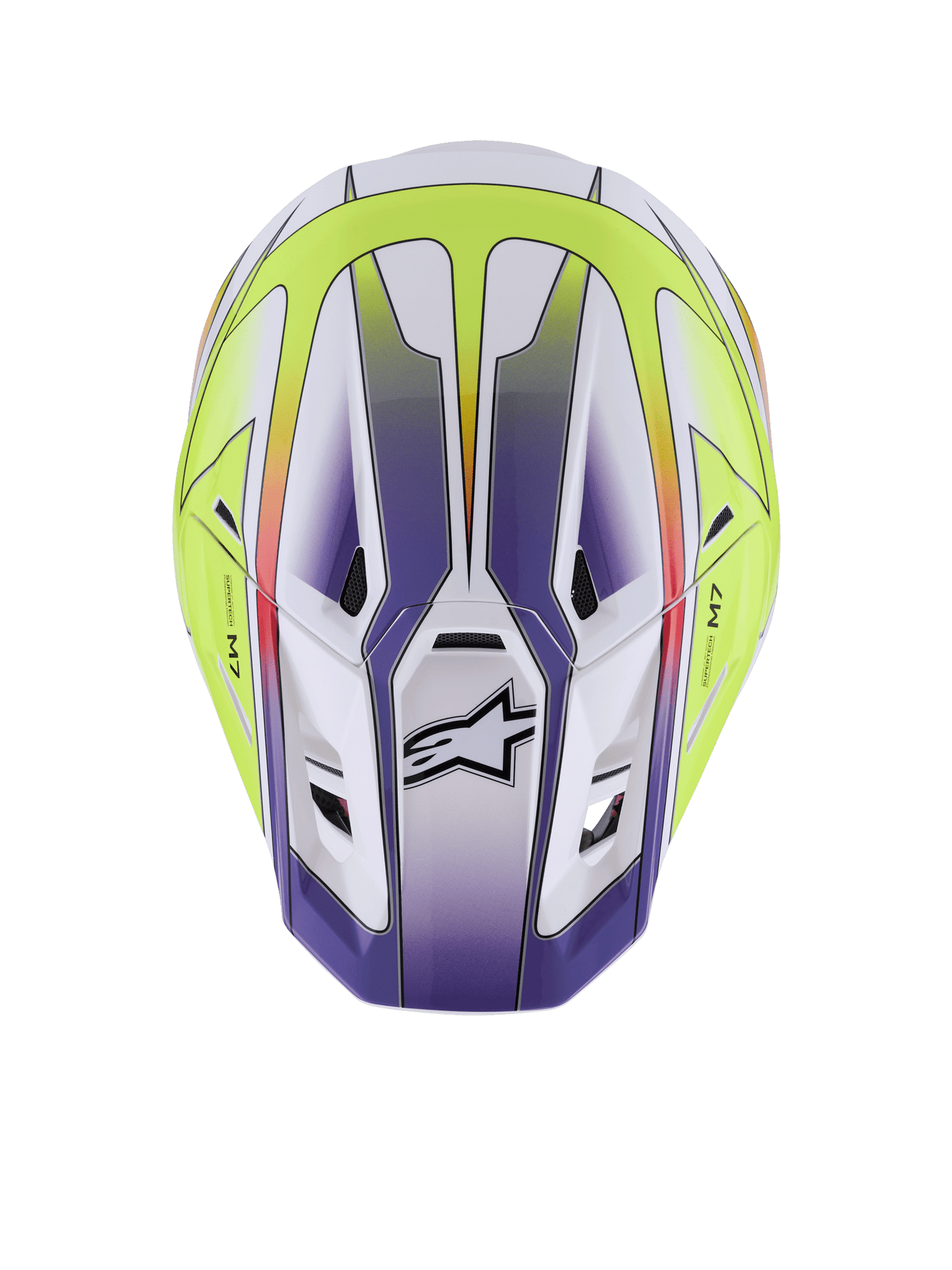 Alpinestars S - M7 Fuse Motocross Helm ECE 22.06 Glänzend - MxProStoreParts