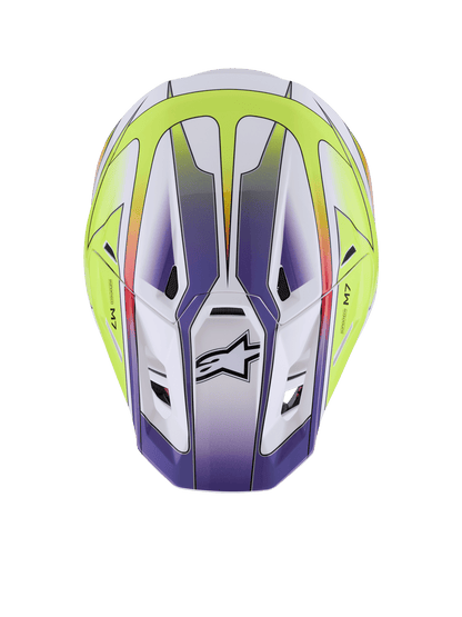 Alpinestars S - M7 Fuse Motocross Helm ECE 22.06 Glänzend - MxProStoreParts