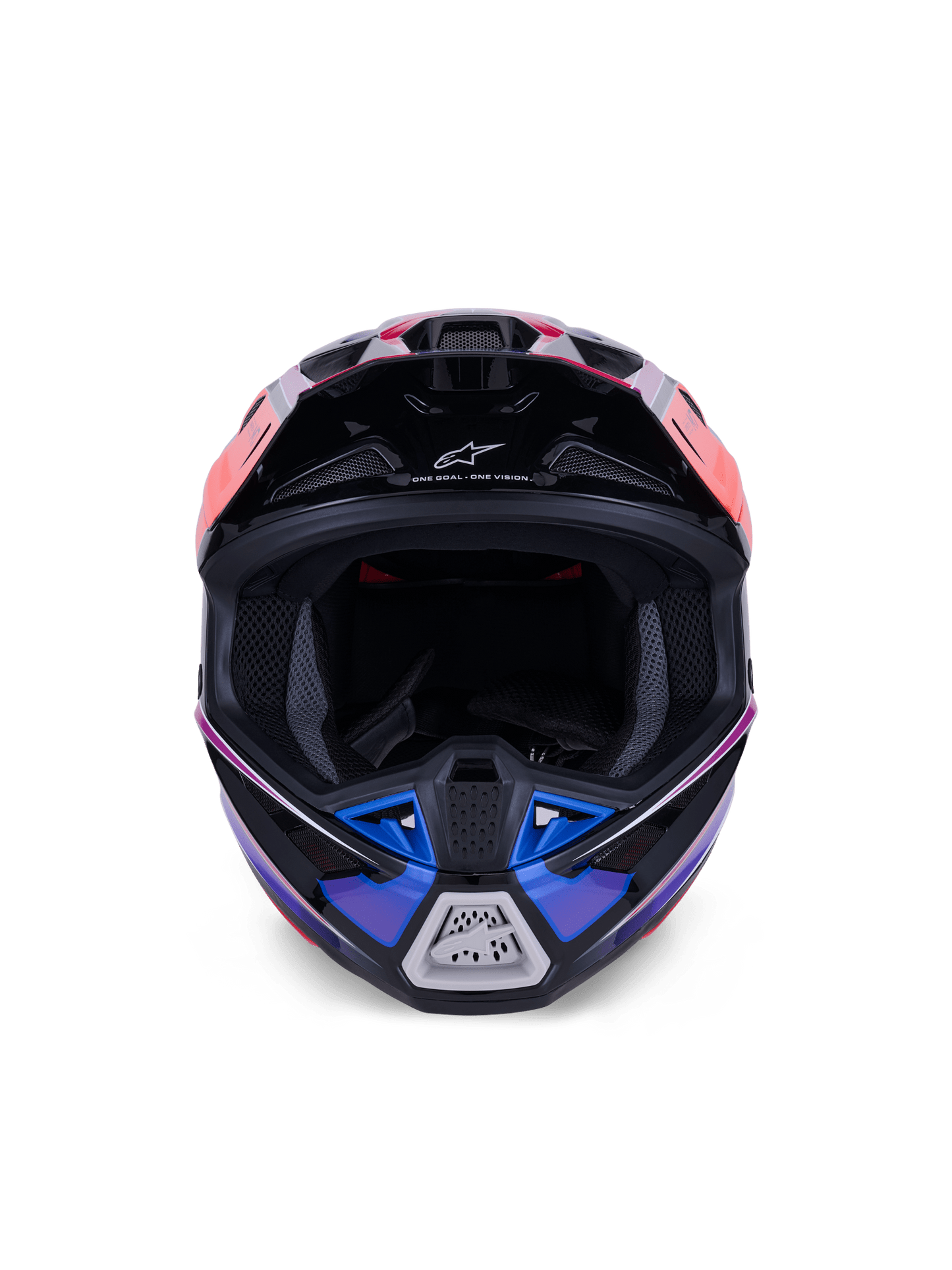 Alpinestars S-M7 Fuse Helm ECE22.06 Blau, Lila, Rosa - MxProStoreParts