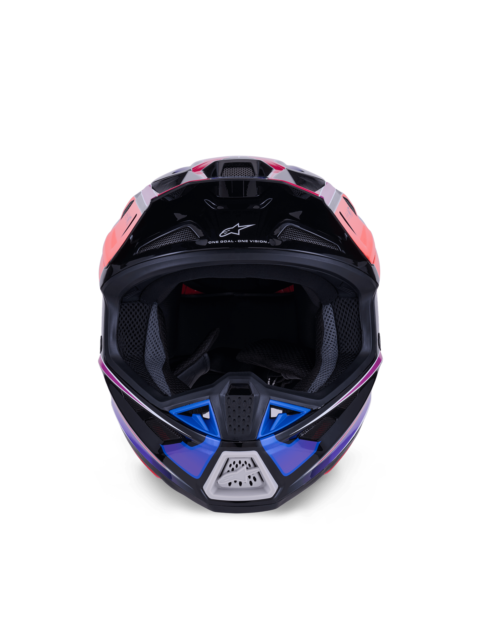 Alpinestars S-M7 Fuse Helm ECE22.06 Blau, Lila, Rosa - MxProStoreParts