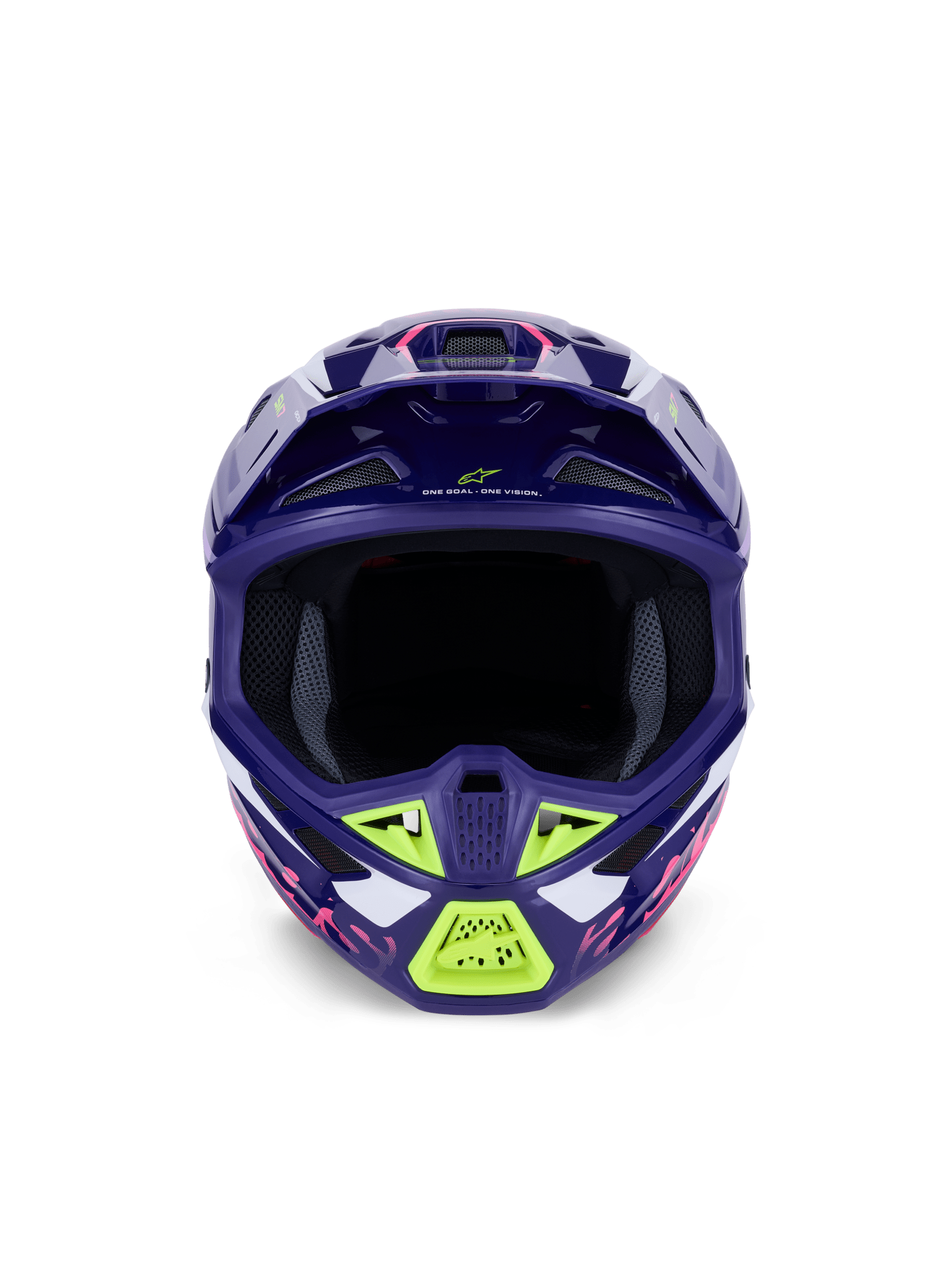 Alpinestars S - M7 Deed Helm Purple Pink Glossy ECE 22.06 - MxProStoreParts