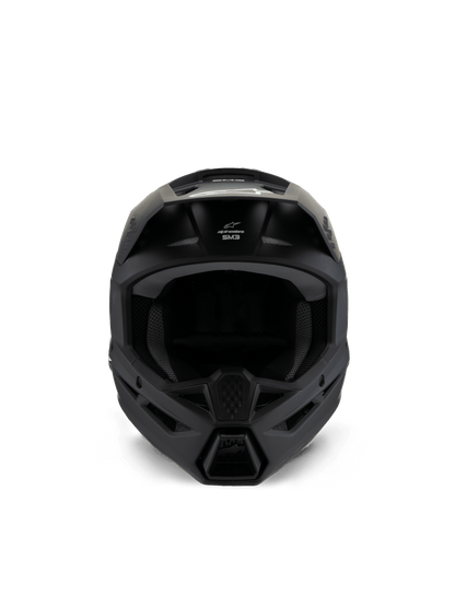 Alpinestars S - M3 Jugendhelm Schwarz Matt - MxProStoreParts