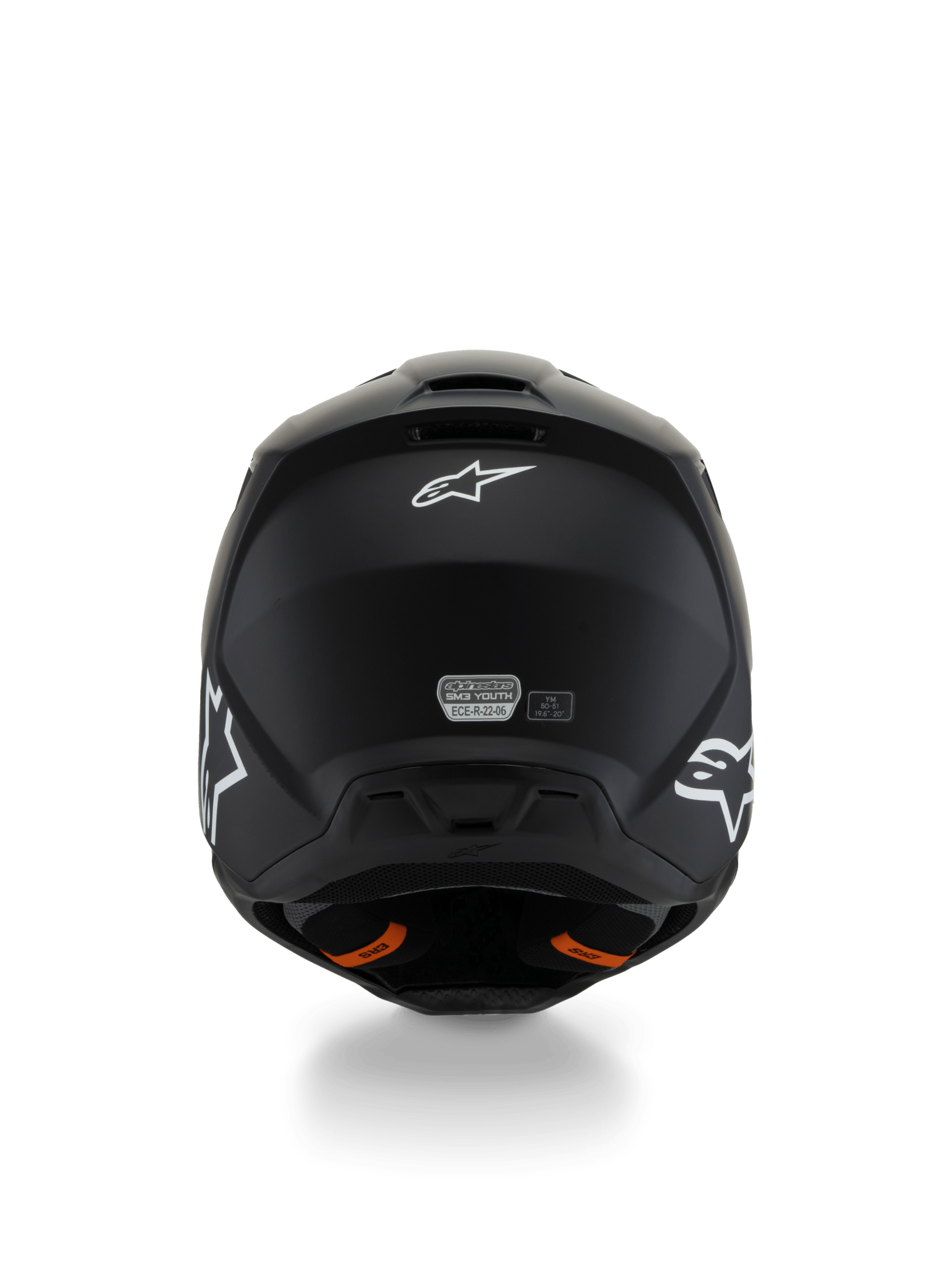 Alpinestars S-M3 Jugendhelm matt schwarz - MxProStoreParts