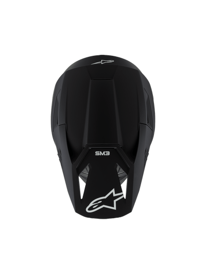 Alpinestars S-M3 Jugendhelm Schwarz Matt - MxProStoreParts
