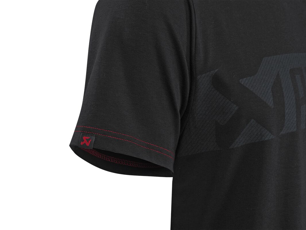 AKRAPOVIC Corpo dames-T-shirt zwart, maat M