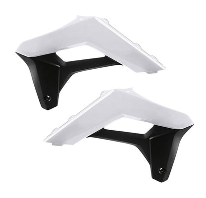 Polisport radiator kappen Wit/Zwart SHERCO SE-R/SEF-R 2017-2021