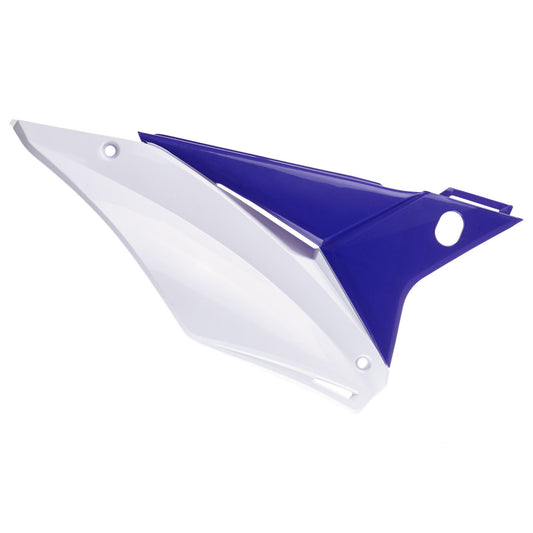Polisport zijnummerborden met luchtfilterkap Wit / Blauw SHERCO SE-R/SEF-R 2017-2021