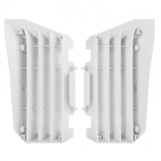Polisport radiator lammellen plastic Wit Yamaha YZ 250F 14-18 & YZ 450F 14-17 & WR 250F 15- & WR 450F 16-18