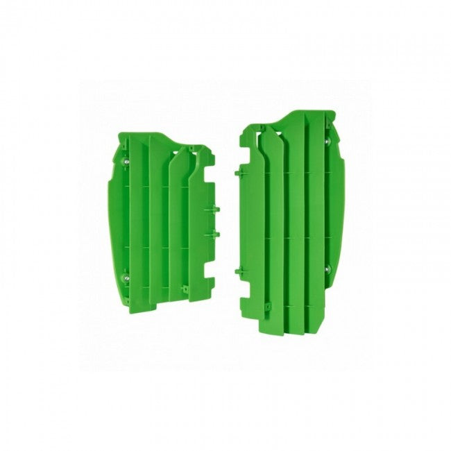 Polisport radiator lammellen plastic Groen Kawasaki KX 450F 12-15