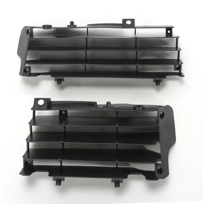 Polisport radiator lammellen plastic Zwart Kawasaki KX 450F 2016-2020