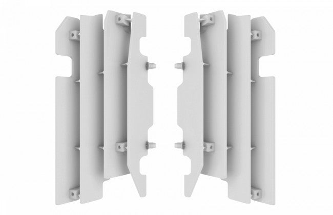 Polisport radiator lammellen plastic Wit Honda CR 125R/250R 00-04 & CRF 450R 03-04