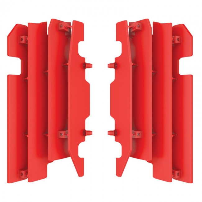 Polisport radiator lammellen plastic Rood Honda CR 125R/250R 00-04 & CRF 450R 03-04