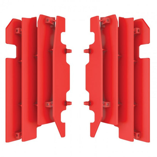 Polisport radiator lammellen plastic Rood Honda CR 125R/250R 00-04 & CRF 450R 03-04