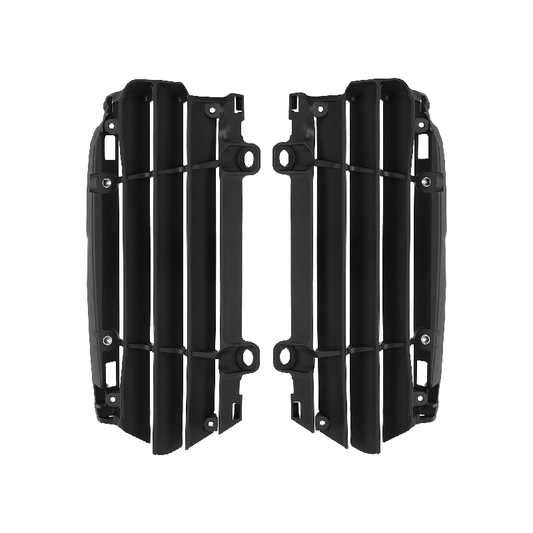 Polisport Radiator Lamellen Zwart KTM Cross 2023- & Enduro KTM 2024 - MxProStoreParts