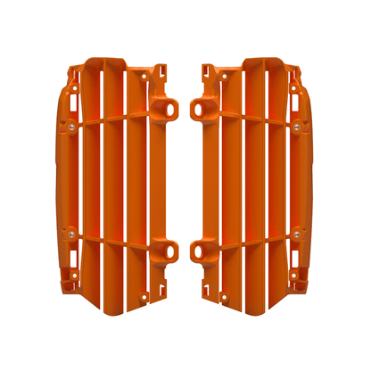 Polisport Radiator Lamellen Oranje KTM Cross 2023- & Enduro KTM 2024 - MxProStoreParts