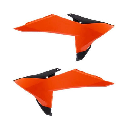 Polisport radiator kappen Oranje KTM SX 125/150/250/300 2023-2026 & SX-F 250/350/450 2023-2026 ( model 2025 )