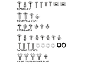 Sixty5 Body Panel Hardware Pack Kawasaki – MX-12158