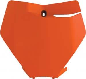 Polisport voornummerplaat Oranje KTM SX 125/150/250 2019 - 2022 & SX - F 250/350/450 2019 - 2022 - MxProStoreParts